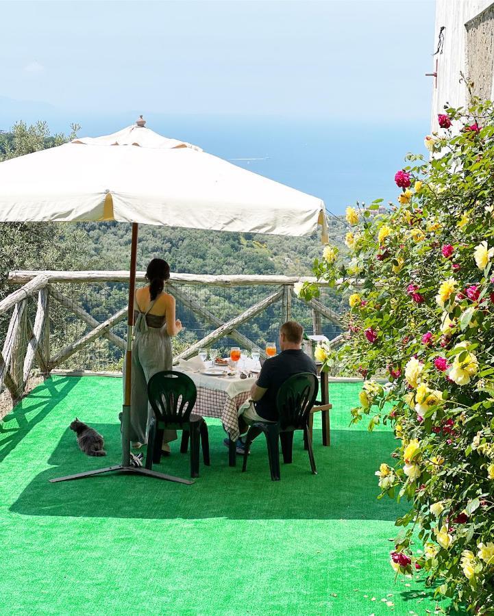 Agriturismo Le Grottelle Villa SantʼAgata sui Due Golfi Kültér fotó